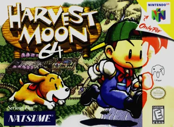 Harvest Moon 64 (USA) box cover front